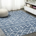 thumbnail image 4 of JONATHAN Y SANTA MONICA 8 x 10 Area Rug, Nokat Tribal Bohemian - Blue/Ivory, SMB131C-8, 4 of 9