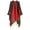 Red, variant on ZhangBaoLin Women Shawl Wrap Cardigan Poncho Cape Open Front Long Sweater Coat Wool Blanket