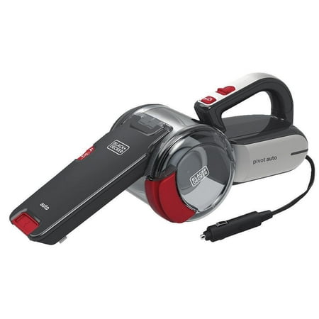 BLACK+DECKER 12V Car Pivot Handheld Vacuum,