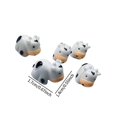 thumbnail image 2 of 2026 100Pcs Miniature Cows Resin Cows Sculpture to Hide Ornaments for Party Decor, 2 of 5