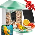 thumbnail image 2 of VEVOR Smart Bird Feeder with Camera 2K HD AI Identify Bird Species Auto Capture, 2 of 12