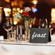 thumbnail image 5 of 10 Pack Mini Chalkboard Table Tent Signs, Chalk Board Buffet Tags Food Table Stand Labels, 5 of 5