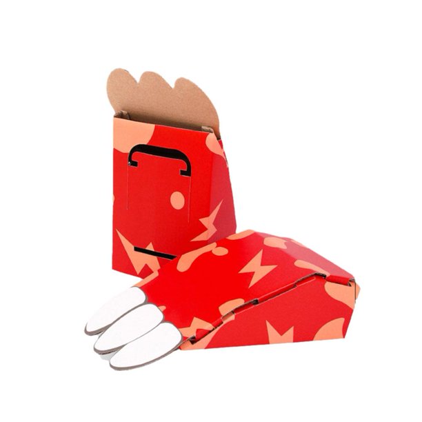 Juguetes para niños Dinosaurio Juego de cartón Juguetes de simulación DIY Disfraz de dinosaurio Cosplay н~