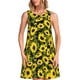 thumbnail image 1 of Disketp Sunflowers In Vintage para Vestido sin Mangas para Mujeres, Vestidos de Verano para Mujeres, Casual y Holgado para la Playa, 1 of 7