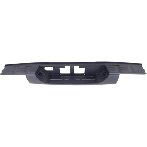 CAPA For 2014-2021 Tundra Bumper Step Pad Rear, Center Black TO1191104