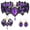 A002- 0.7mm, variant on 4 Pcs Set, Vintage Halloween Jewelry Accessories, Halloween Party for Women, Masquerade Gift