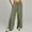Army Green, variant on Odbmxy Straight-Leg Womens Pants Plus Size Full Length Women's Trousers Casual Beige Elastic Waist with Pockets Palazzo Pants,S