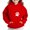 Red#1, variant on SuTry Boys and Girls Hoodies Oversized Pattern Printing Casual Long Sleeve Ribbed Cuffs Sweatshirt Tops Fleece Comfy Fabric Blouses(Black,11 Years)