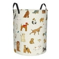 thumbnail image 2 of Haiem Dogs Funny Pets Laundry Basket, Laundry Hamper, Collapsible Laundry Baskets, Dirty Clothes Hamper, Waterproof with Handles for College Dorm, Family-Medium, 2 of 8