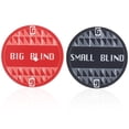 thumbnail image 1 of SHISUYAN 2pcs Ceramic Poker Guard Round Poker Card Poker Guard Dealer Poker Game Accessory, 1 of 9