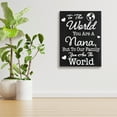 thumbnail image 5 of JennyGems To the World You Are a Nana, But To Our Family You Are the World Wood Sign, Birthday Gifts for Nana, Nana Gifts, Made in USA, 5 of 12