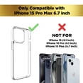 thumbnail image 6 of Liquipel Infinite Fashion Cell Phone Case for Apple iPhone 15 Pro Max, Marble, 6 of 7