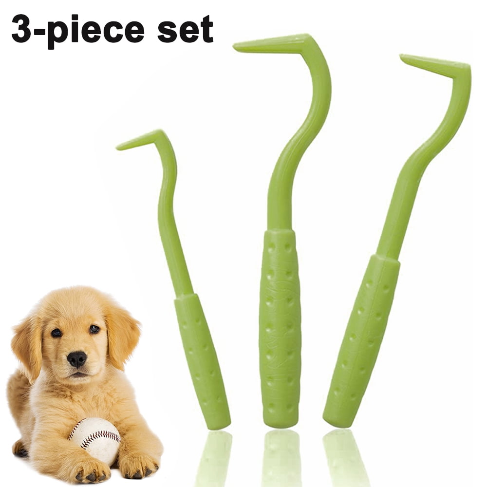 daiyanjing 3pcs Tick Hook Remover Removal Tool Kit Flea Removal Tool Pet Comb Pet Supplies For Dogs Other Animals & Humans Prevention Plus First Aid Cats