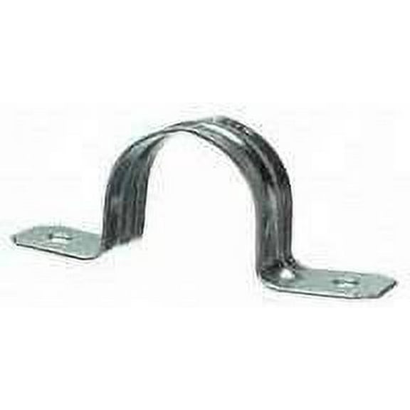 Halex 61610B Two Hole Straps SnapOn Style Electrical Metallic Tubing EMT Fittings Steel 50 Piece, 1 by Halex