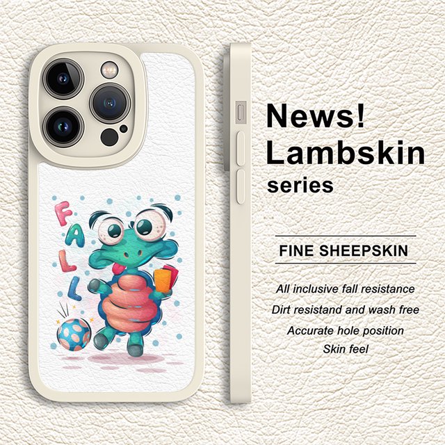 Agregue un toque de color a su iPhone con nuestra funda de goma TPU con diseño de dibujos animados, compatible con todos los modelos de iPhone