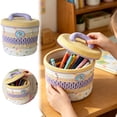 thumbnail image 1 of Tong Stylish Woven Storage For And – Style Organizer For Living Room And Dorm, 1 of 6