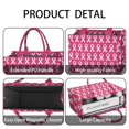thumbnail image 4 of Large Capacity Tote Bag,Pink Breast Cancer Handbag Fashion Luxury Tote Bag,15.7"x13"x 5.1" Inches,Laptop Compatible, 4 of 6
