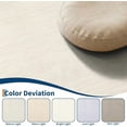 thumbnail image 2 of Washable 4x6 Area Rug for Bedside Modern Solid Floor Carpets Non-Slip Low Pile Area Rug Contemporary Minimalist Ivory Rugs Durable Indoor Line Area Rug for Living Room Dorm Home Dining Room, 2 of 17