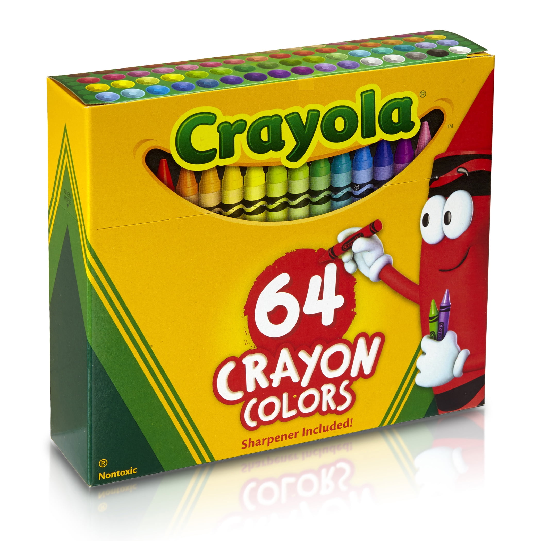 Crayola Crayons, Regular Size, 64 Per Box, 3 Boxes