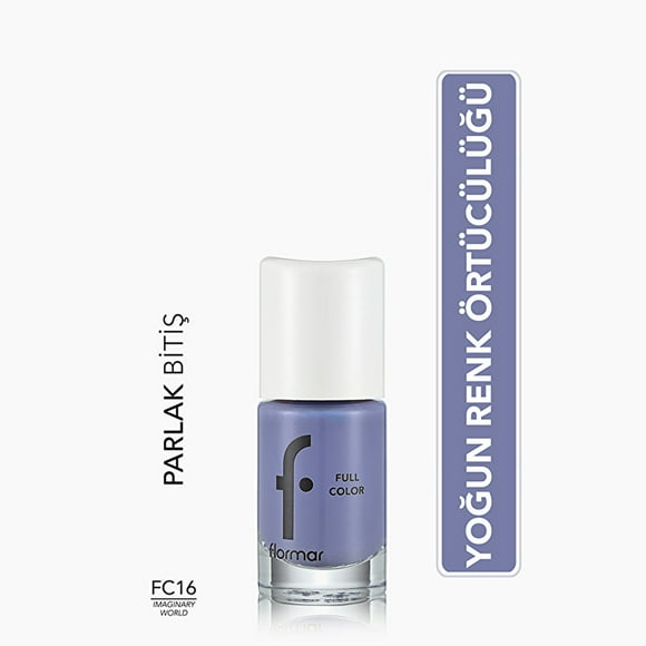 Flormar Full Color Extra Intense Pigmented Nail Polish FC16 Imaginary World