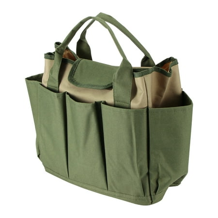 

Toma 600D Oxford Fabric 8 Sides Multi Pocket Tote Garden Handle Tools Organizer Storage Bag Portable