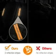 thumbnail image 5 of Motorcycle Cover,All Weather Protection Heavy Duty,Outdoor Waterproof Storage Side Motorcycle Cover,Portability,with Lockholes and Reflective Tape,3XL, 5 of 8