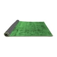 thumbnail image 2 of Ahgly Company Indoor Square Oriental Emerald Green Industrial Area Rugs, 5' Square, 2 of 4