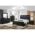 thumbnail image 3 of Penelope 4-piece Queen Bedroom Set Midnight Star and Black, 3 of 7