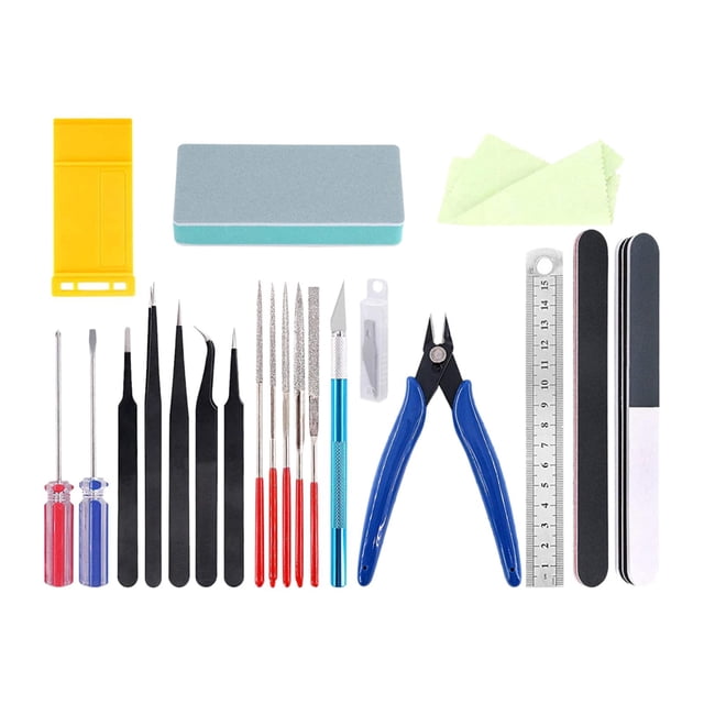 Modeler Basic Tools Assembling File Assembly Model Tool Professional DIY Macarena Kits básicos de modelador