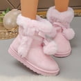 thumbnail image 5 of SACFOF Women's Mid-calf Winter Snow Boots Lightweight Warm Faux Fur Lining Pull on Comfortable Outdoor Booties Shoes for Women, 5 of 7