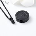 thumbnail image 6 of Cremation Jewelry for Ashes for Pet Keepsake Urn Necklaces with Cat Dog Paw Print Holder Pet's Ashes Pendant Memorial Gifts for Friend, 6 of 6