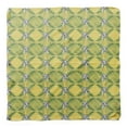 thumbnail image 4 of Bimba Yellow Pine & Leaves Printed Pure Silk Scarf Neck Wrap Summer Hair Bandanas For Women 40 x 40 Inches, 4 of 6