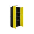 thumbnail image 3 of Eiffel 3-Piece Storage Garage Set in Matte Black and Yellow, 3 of 7