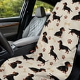thumbnail image 3 of Xixirimido Car Accessories Sweat Towel Seat Cover Universal Non-Slip for Car Truck SUV Athletic Running Towel for Workout Outdoor Sport Activities, Dachshund Dogs Bone Paw, 2Pack, 3 of 8
