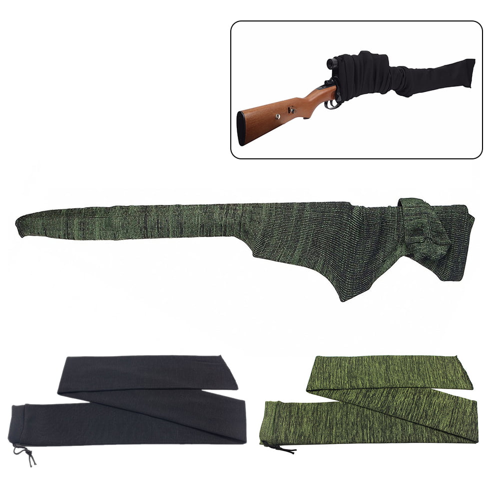 5Pcs Green Gun Sock Silicone Treated 54" Rifle Airgun Shotgun Bag Storage Sleeve 