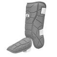 thumbnail image 1 of Protector de piernas de béisbol G-Form Elite Batter's Leg Guard, plateado, 1 of 4