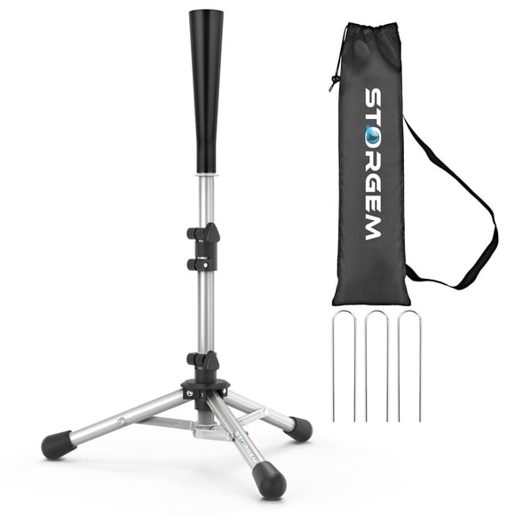 Tee de béisbol Storgem de altura ajustable para entrenamiento infantil