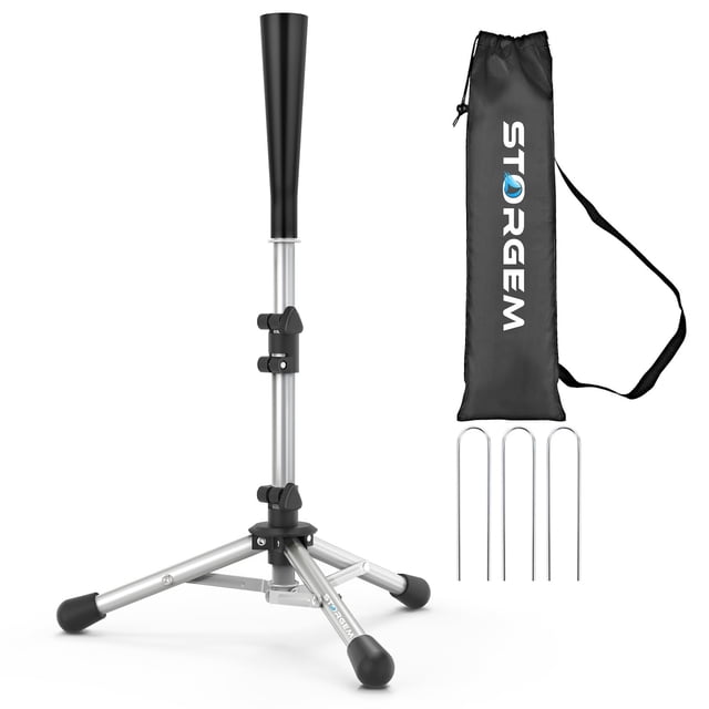 Tee de béisbol Storgem de altura ajustable para entrenamiento infantil