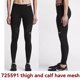 thumbnail image 4 of Leggings Nike originales para mujer, de gran elasticidad, para correr, fitness, yoga, entrenamiento, pantalones deportivos de secado rápido de nueve puntos 889562-010, 4 of 4