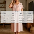 thumbnail image 3 of Asxite Womens Pajamas Casual Breathable Solid Sleeveless Loose Long Sleep Dress, 3 of 6
