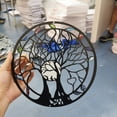thumbnail image 1 of Adornos colgantes de anillo de vida de artesanía de metal, simples y modernos, minimalistas, estéticos y modernos, 1 of 4