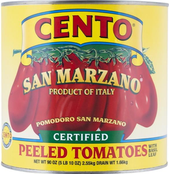 San Marzano Peeled Tomatoes (Cento) 90 oz 