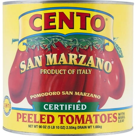 San Marzano Peeled Tomatoes (Cento) 90 oz (Best Canned San Marzano Tomatoes)