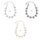 thumbnail image 5 of Qarigey 1 Uds. Collar con remaches Punk Goth hecho a mano, gargantillas con remaches, collar Rock Ropa, zapatos y accesorios Miscelánea negro, 5 of 6