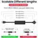 thumbnail image 4 of Rollo de Cable de carga 3 en 1 soporte para teléfono móvil Cable USB rápido retráctil Cable de carga Compatible para teléfonos móviles y tabletas ANGGREK Otros, 4 of 8