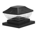 thumbnail image 1 of Luces solares para postes al aire libre Luces para postes al aire libre Duraderas Ahorro de energía, portátiles Negro, 1 of 9