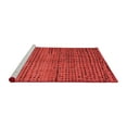 thumbnail image 2 of Ahgly Company Machine Washable Indoor Rectangle Abstract Red Modern Area Rugs, 2' x 4', 2 of 4