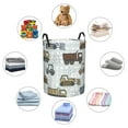 thumbnail image 6 of Easygdp Tractor and Dumper Large Dirty Clothes Hamper, Lightweight Storage Basket, Household Laundry Bag with Handle - Small, 6 of 8