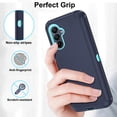 thumbnail image 5 of Asuwish Compatible with Samsung Galaxy A15 5G/4G Phone Case Hybrid Rugged Shockproof Hard Protective Drop Proof Full Body Heavy Duty Mobile Cell Cover for A 15 G5 15A Women Men Blue, 5 of 8