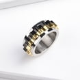 thumbnail image 3 of pitrice Rotatable Men Ring Special Design Personalized Rings Multipurpose Finger Jewelry Decoration Accessories Christmas Birthday Primary color 8#, 3 of 8